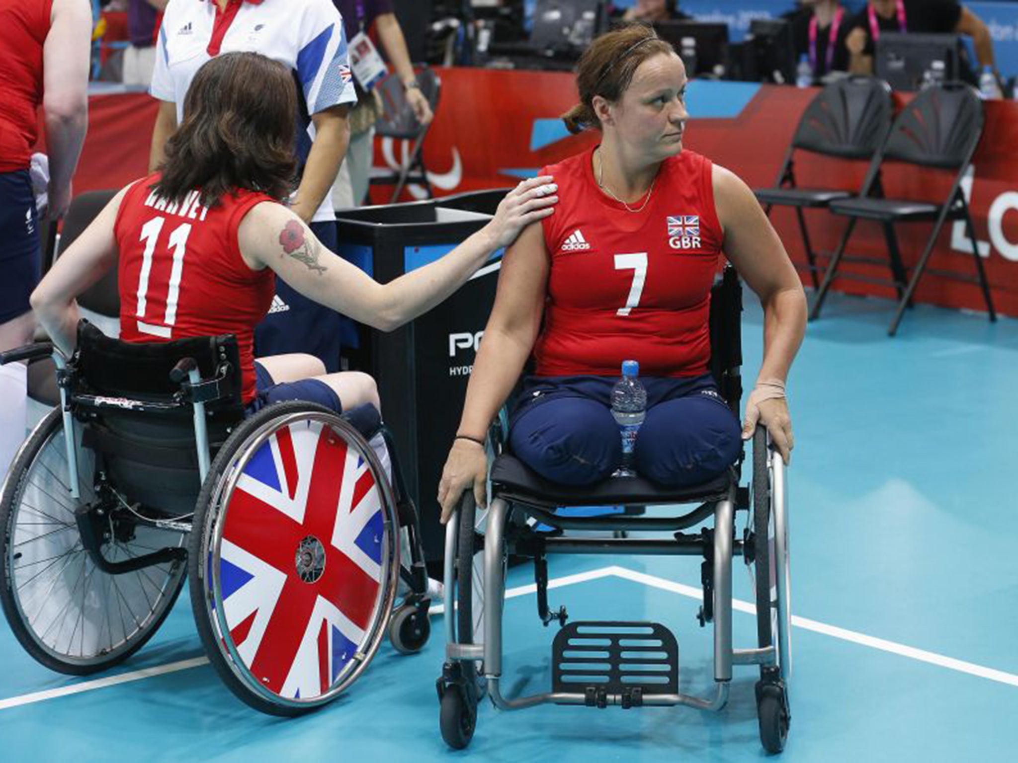 Martine Wright competed as part of Great Britain’s sitting volleyball team at the Paralympic Games in 2012