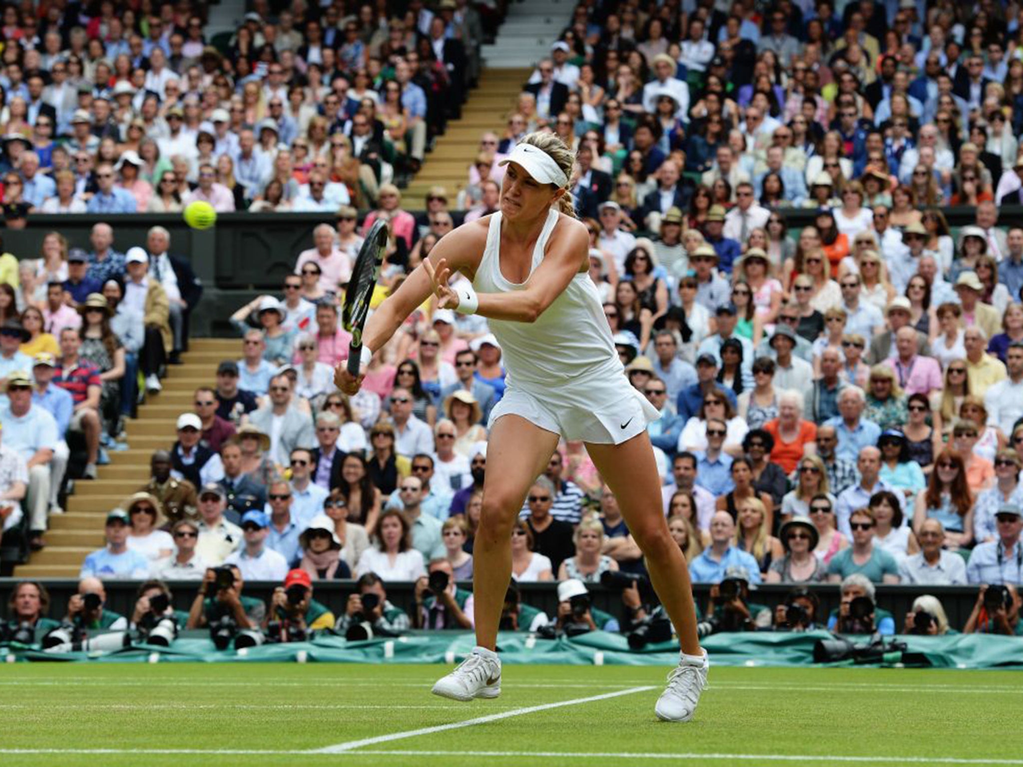 Wimbledon is Bouchard's favourite tournament; last year she made the final