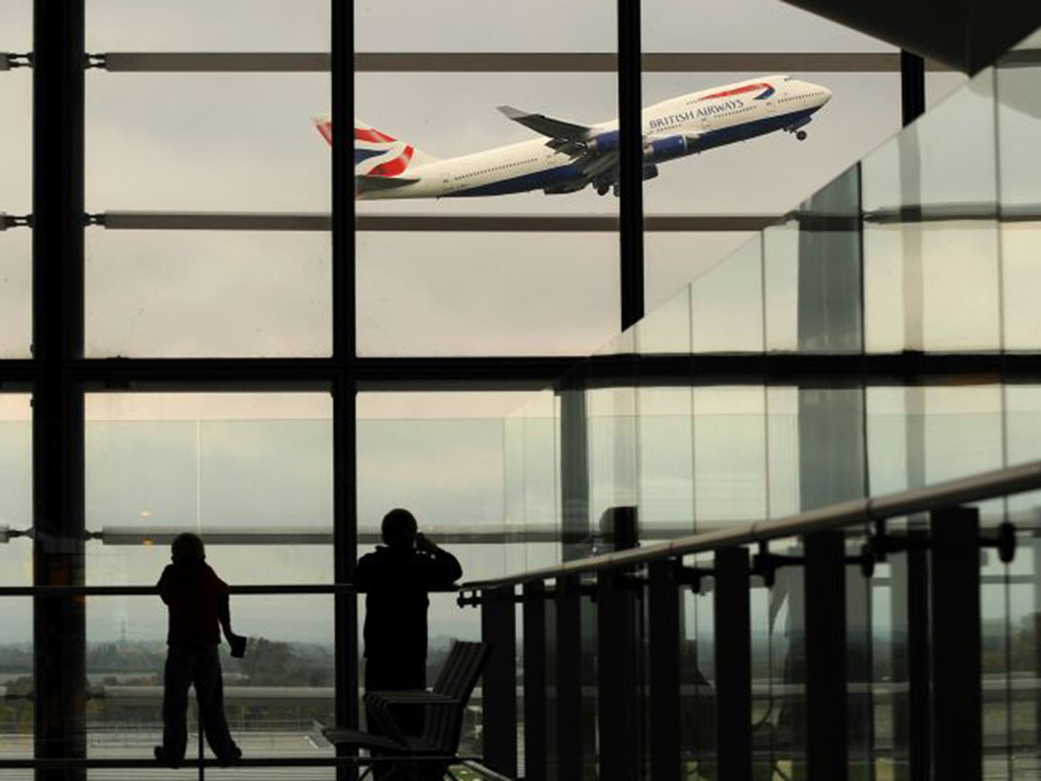 A record 5.95 million passengers used Heathrow in March, up 3.4 per cent on the same month last year