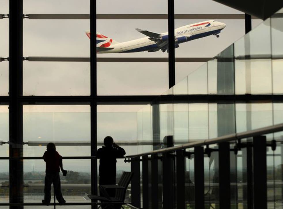 A record 5.95 million passengers used Heathrow in March, up 3.4 per cent on the same month last year 