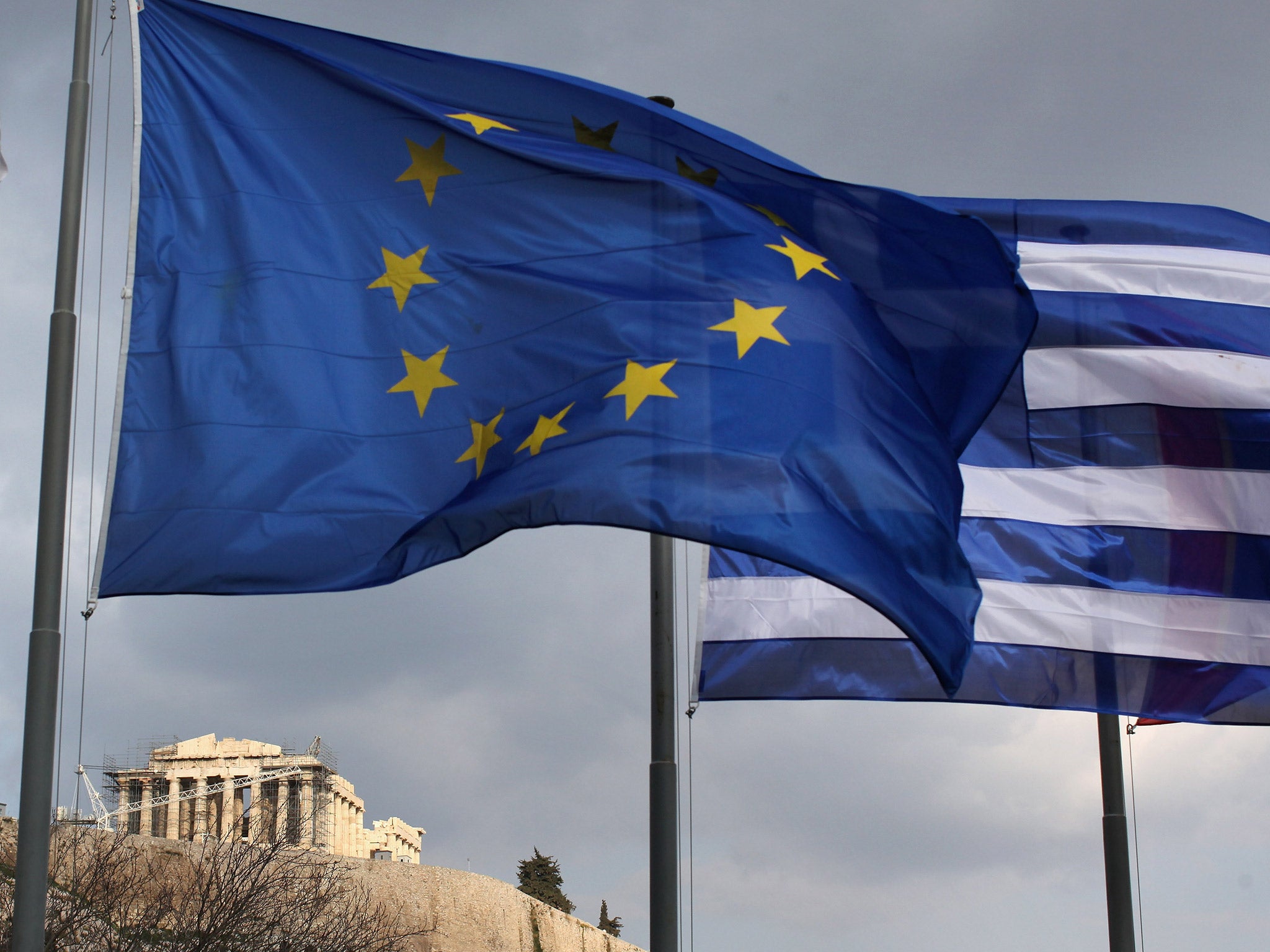 Eurozone finance ministers expressed disappointment at the Greek decision to hold a referendum on the bailout terms