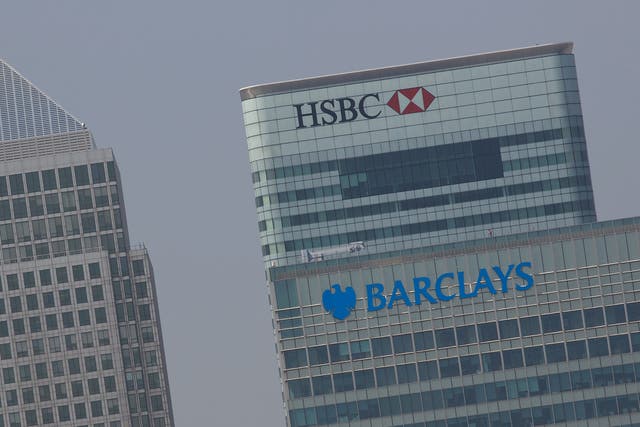 In the rankings HSBC have fallen from 5th to 9th place, Barclays from 12th to 13th