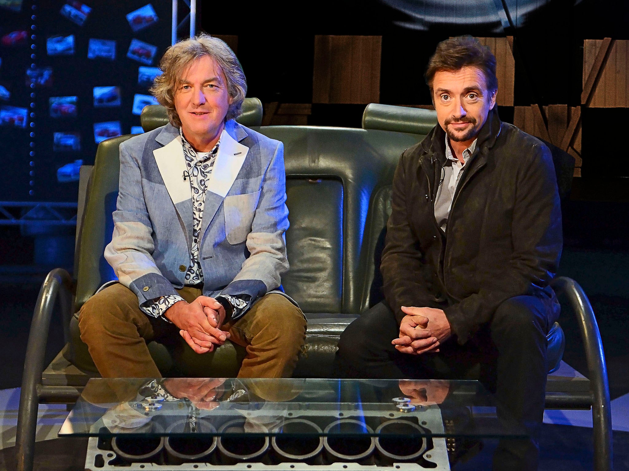 James May and Richard Hammond without Jeremy Clarkson in the studio