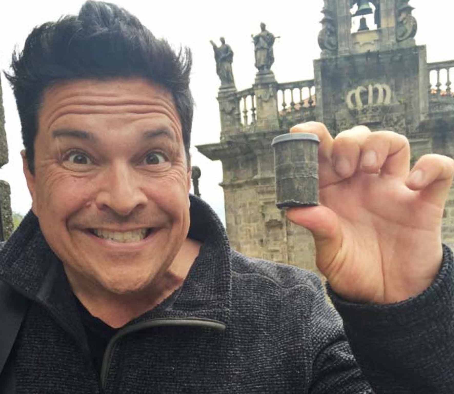 Dom Joly in Santiago de Compostela