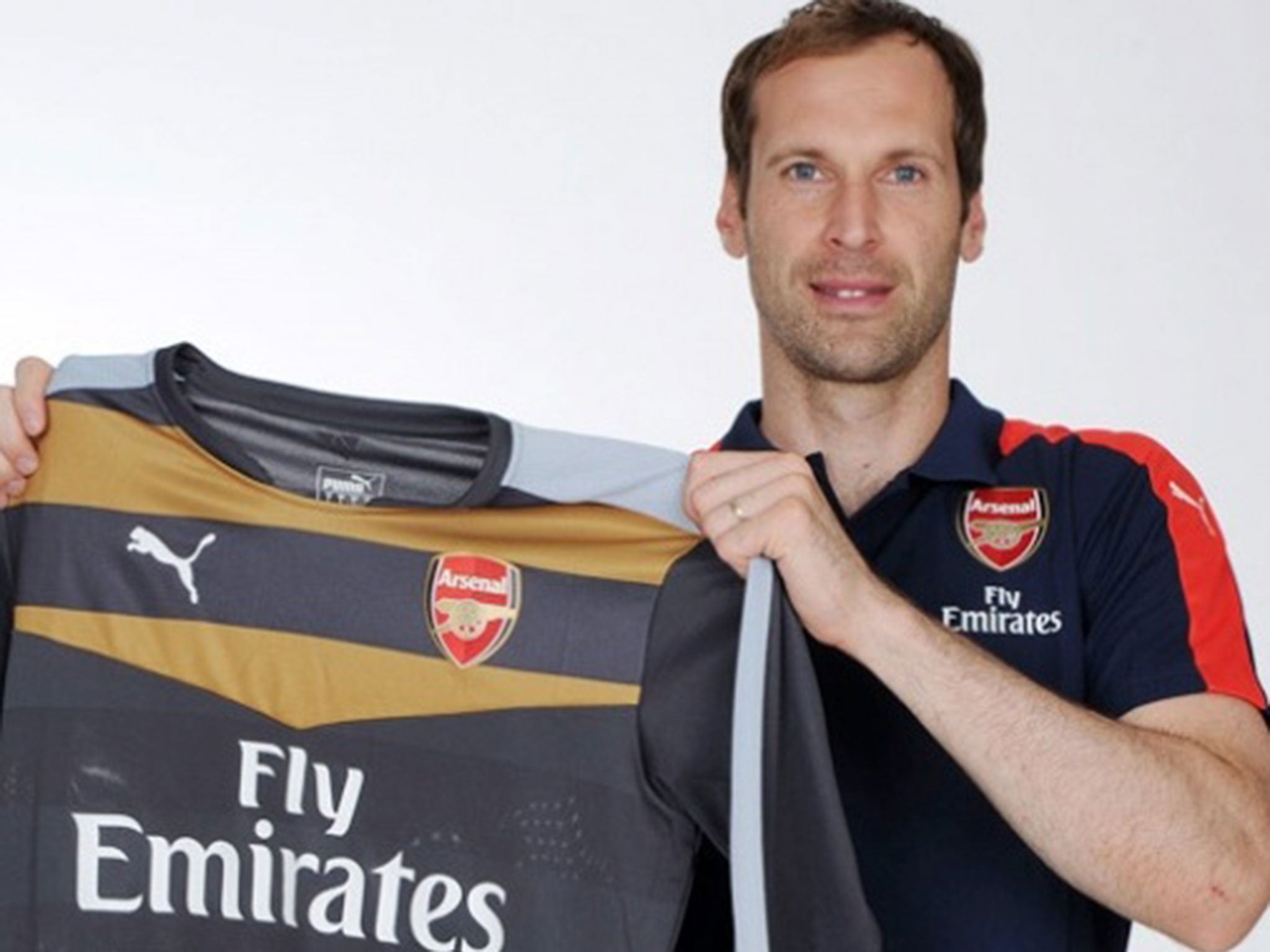 Petr Cech has joined Arsenal