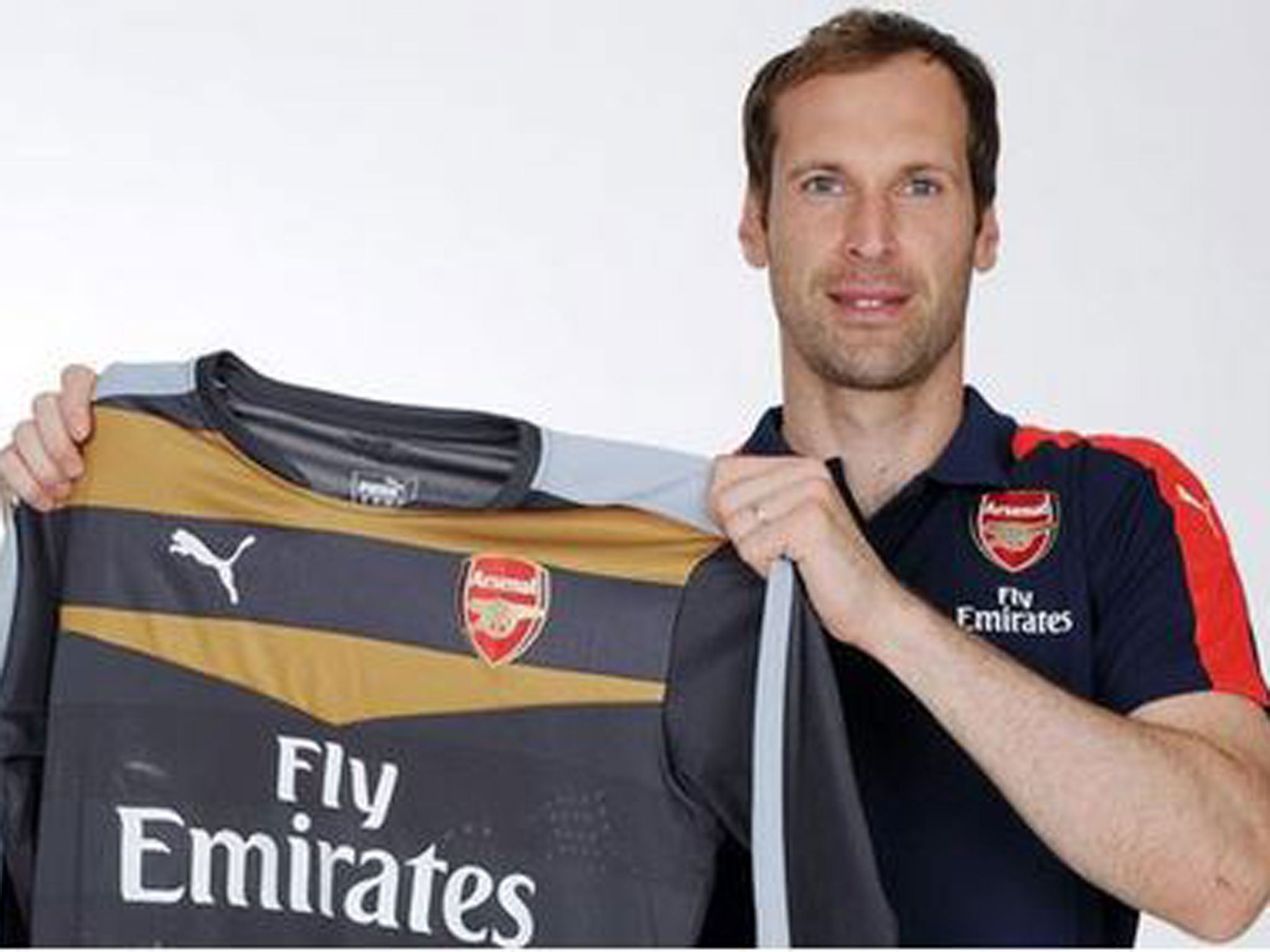 Cech has announced he has joined Arsenal
