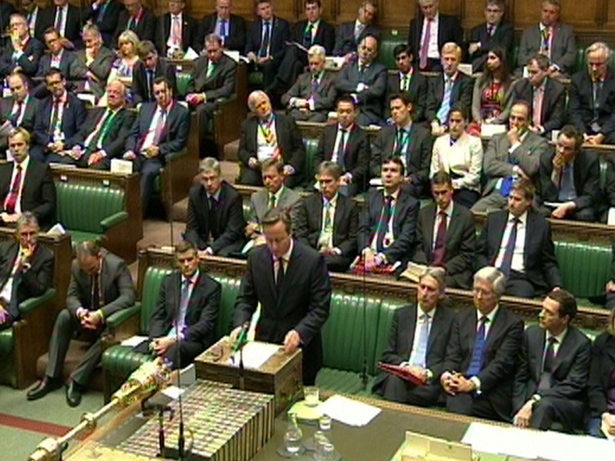 Prime Minister David Cameron issues a statement in the House of Commons on the terror attack in Sousse, Tunisia