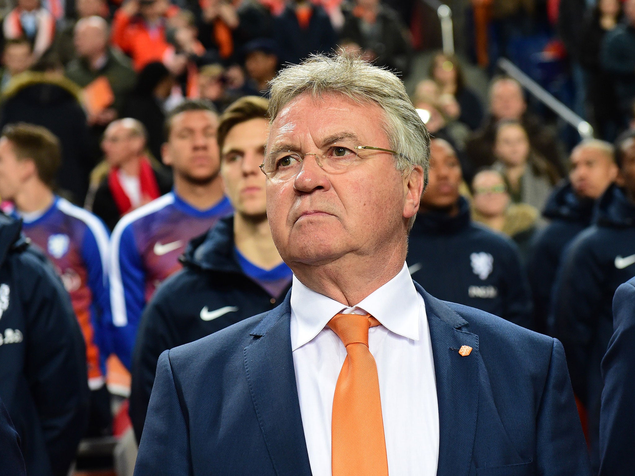 Netherlands head coach Guus Hiddink has resigned