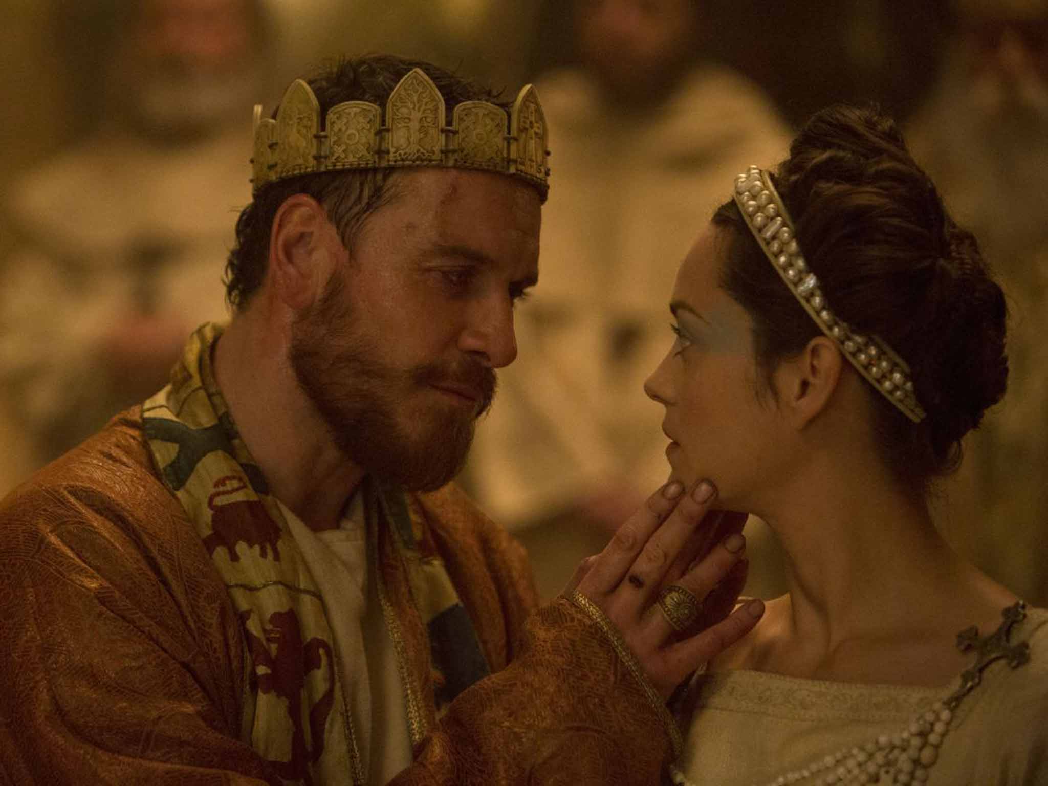 Toil and trouble: Michael Fassbender and Marion Cotillard in the latest 'Macbeth'