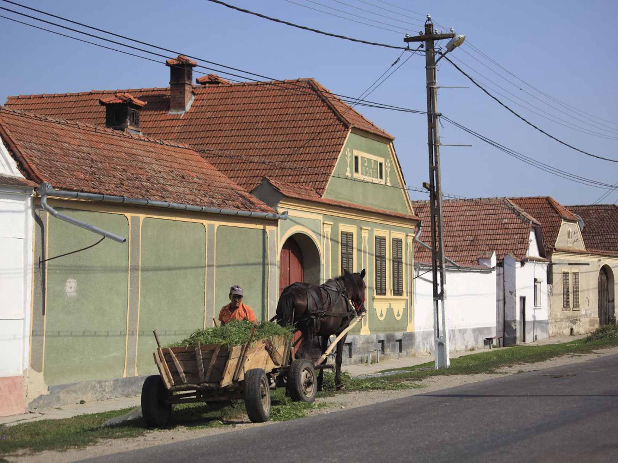 A Romanian village