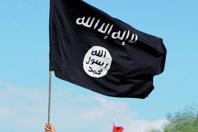 The flag of al-Qaeda. File photo