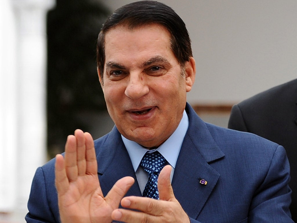 Rezgui was apparently elated by the fall of President Zine el-Abedine Ben-Ali in 2011(Getty)