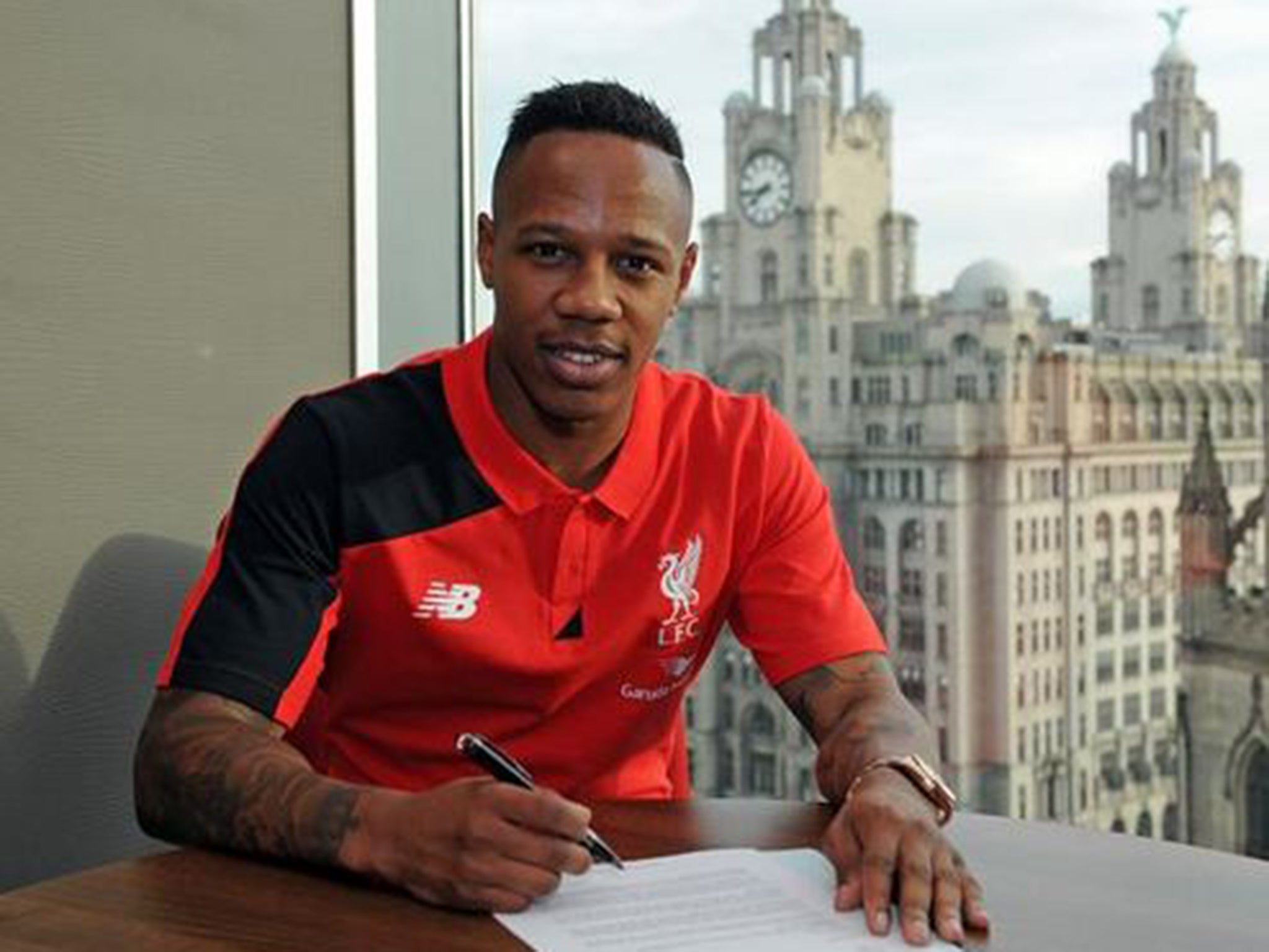 Nathaniel Clyne signs for Liverpool