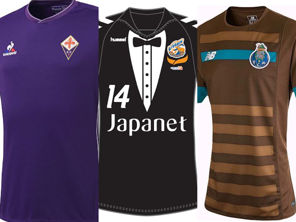 Football Kits 15 16 The Good The Bad And The Downright Worst New Shirts From Around The World For Next Season The Independent The Independent