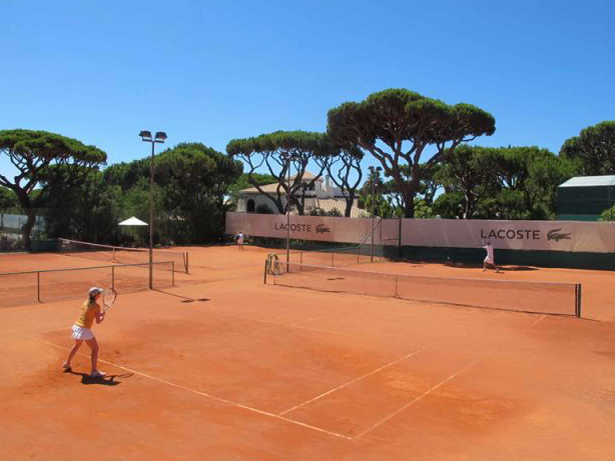 The Annabel Croft Tennis Academy at the Pine Cliffs Resort, Portugal