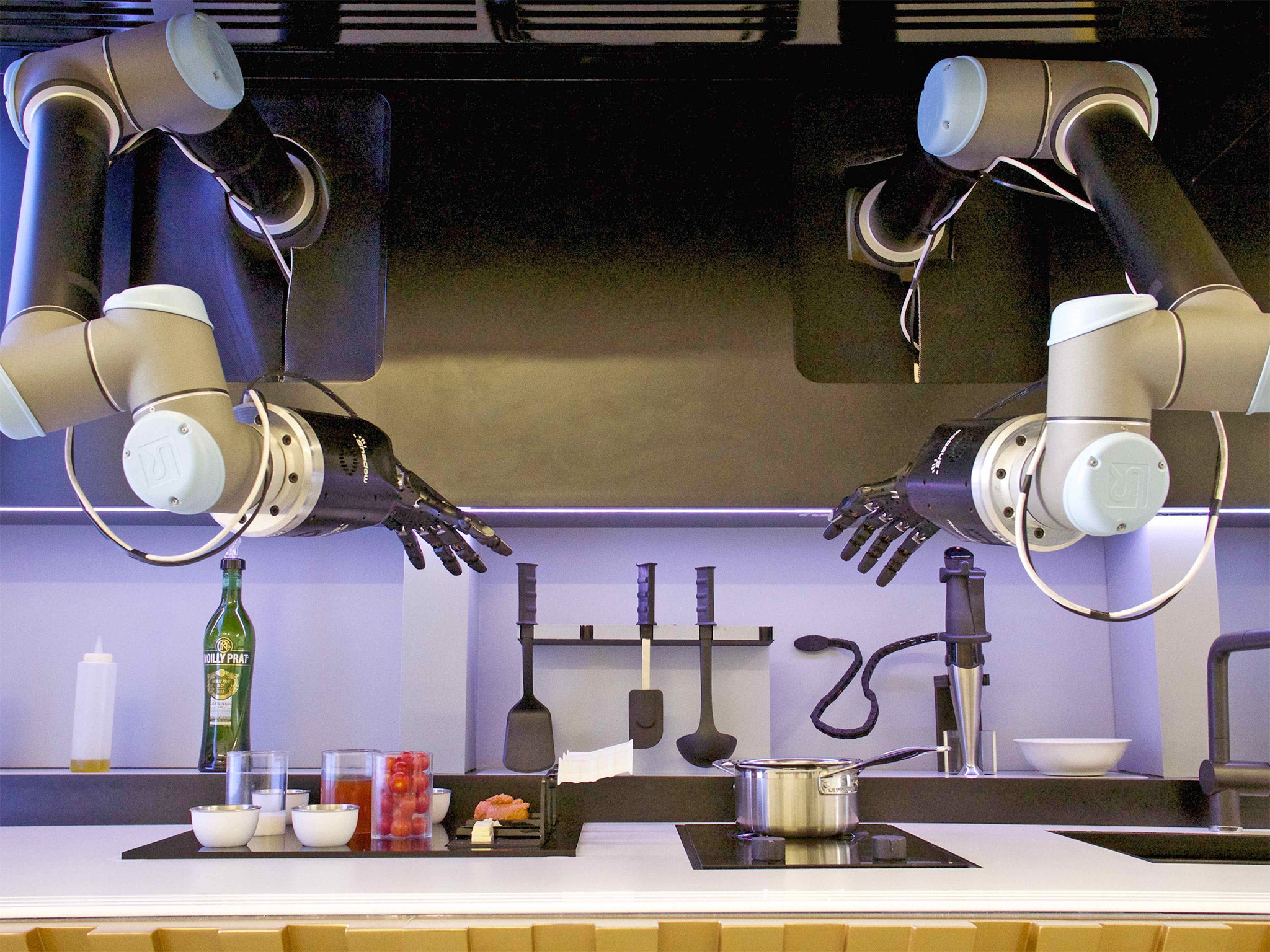 Helping hands: Moley Robotics’ automated kitchen