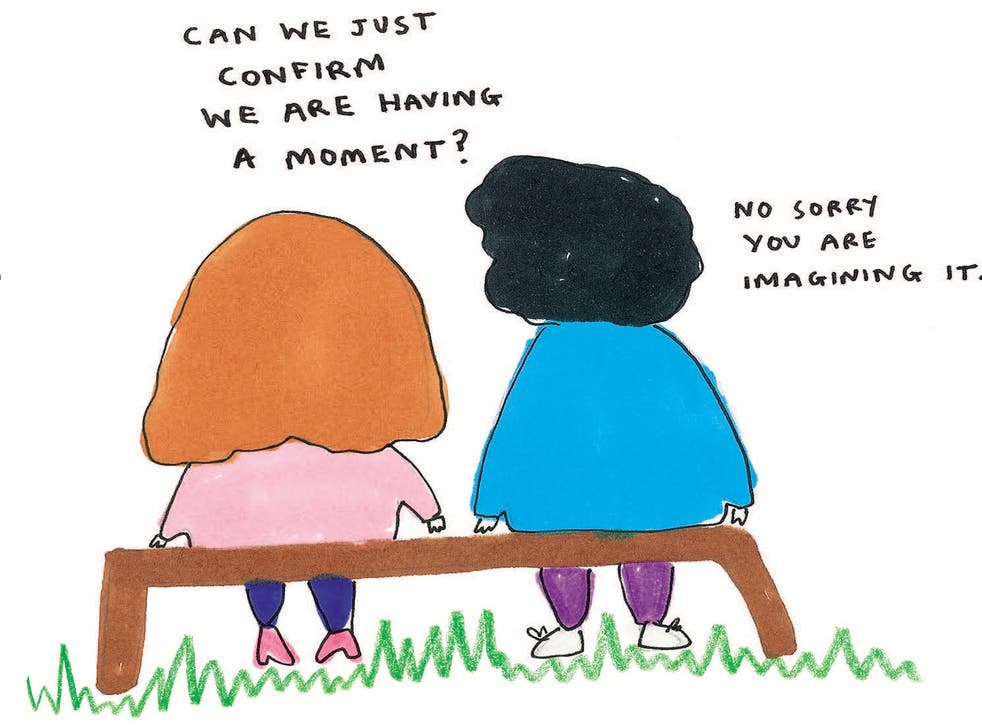 Illustrations from Jessie Cave 's new book, 'Love Sick'