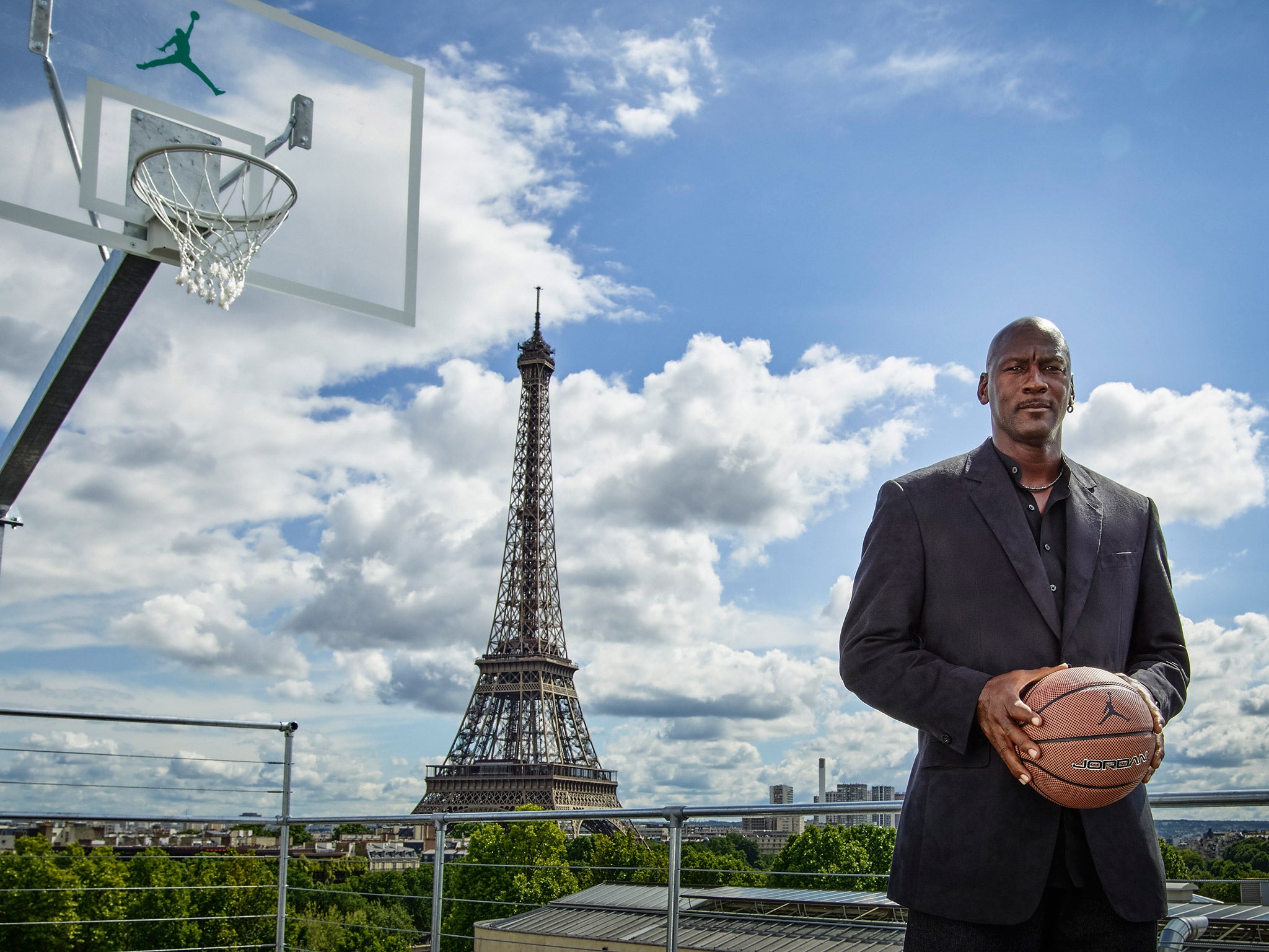 NBA legend Michael Jordan, pictured recently commemorating the 30th anniversary of Nike's Air Jordan brand (Getty)
