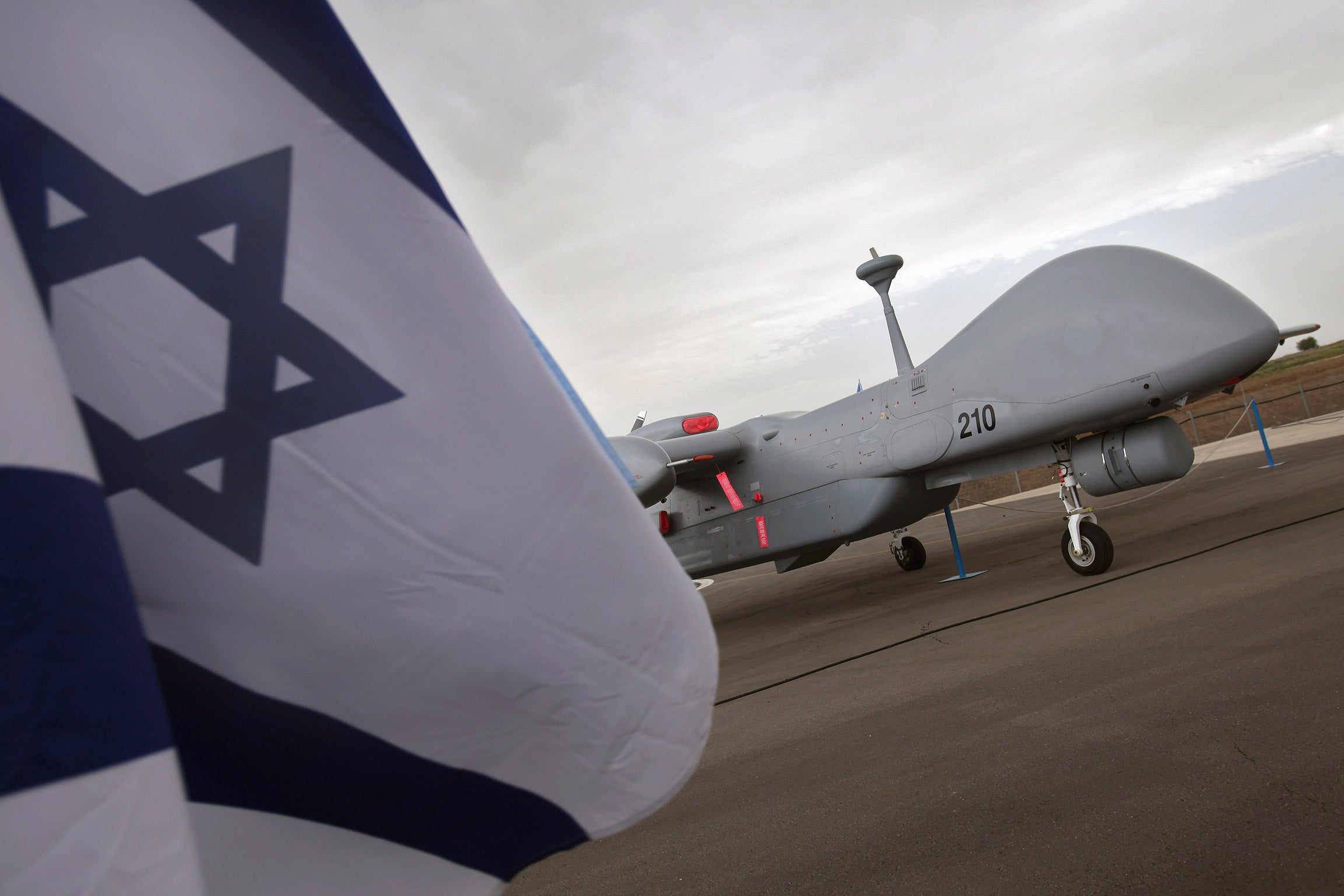 An Israeli Air Force drone. File photo