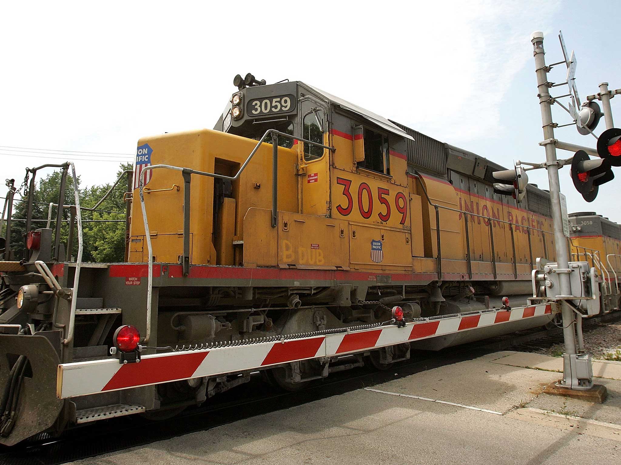 The train was carrying carrying liquefied petroleum gas and acrylonitrile