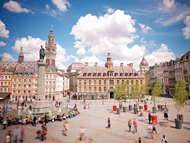 Statuesque: Grand Place is one of two central squares