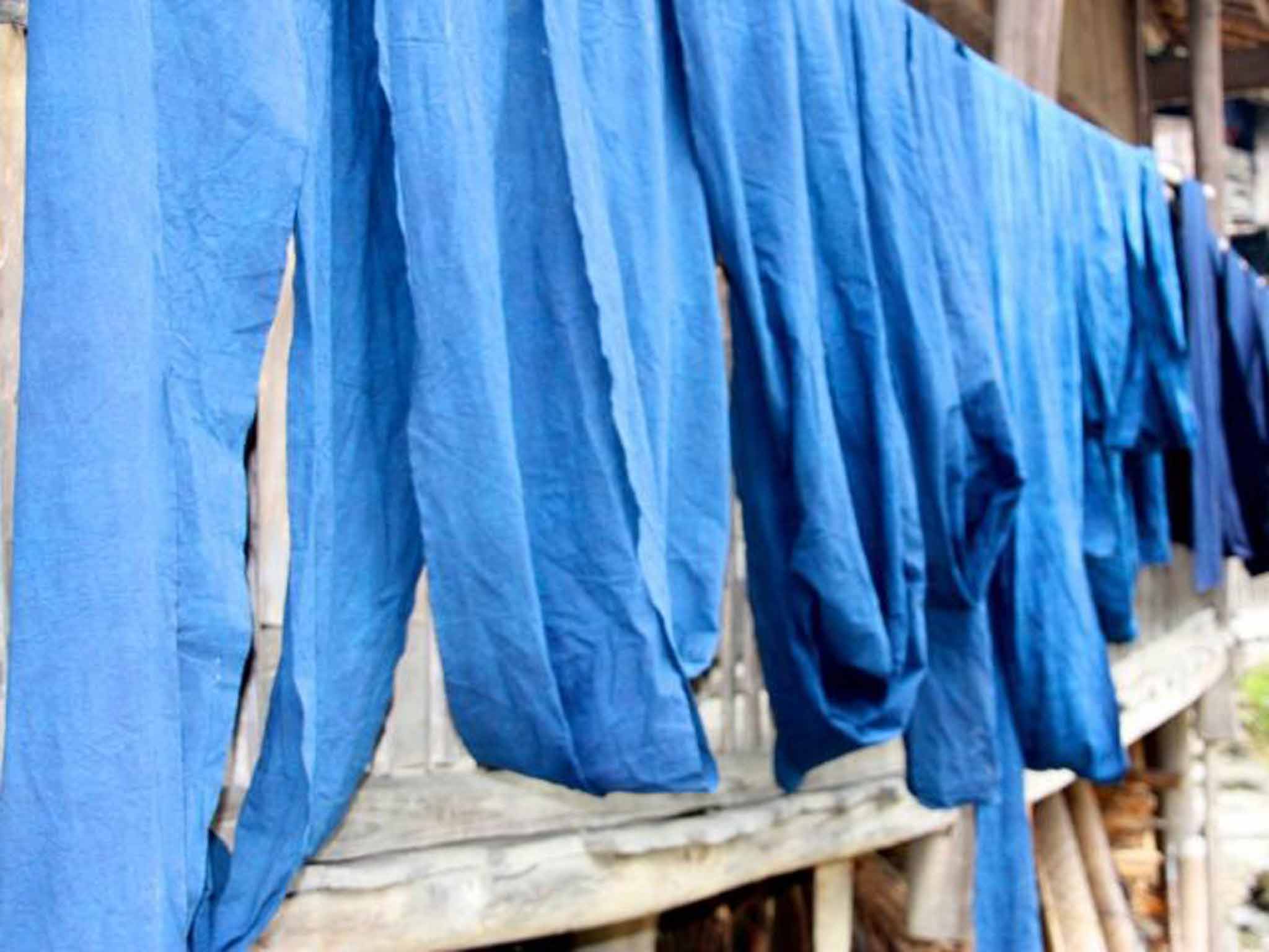 Feeling blue: the dye has ties to slavery