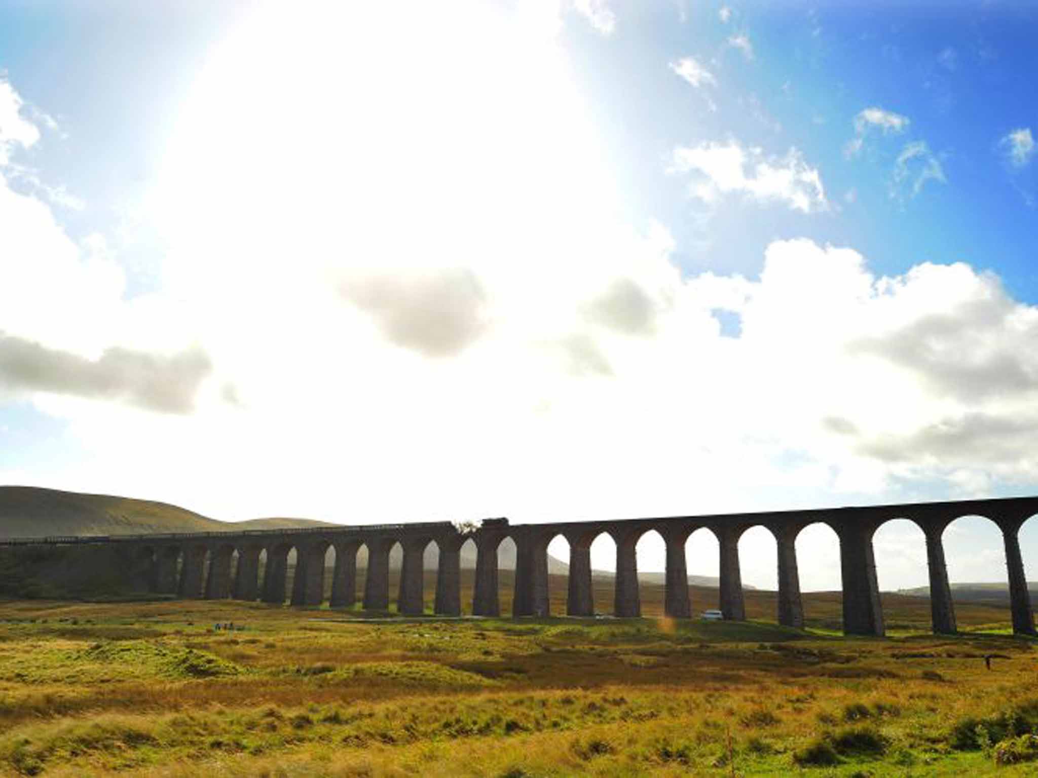 On a high: the 24-arch Ribblehead Viaduct symbolises this scenic railway