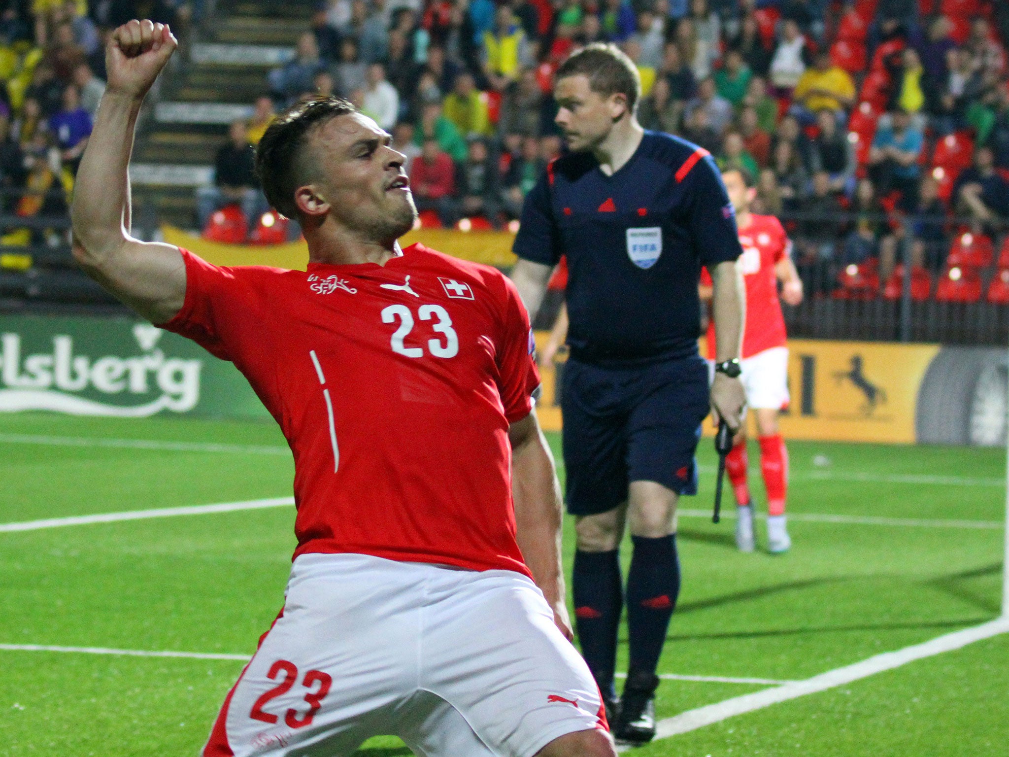 Stoke have had a bid accepted for Xherdan Shaqiri