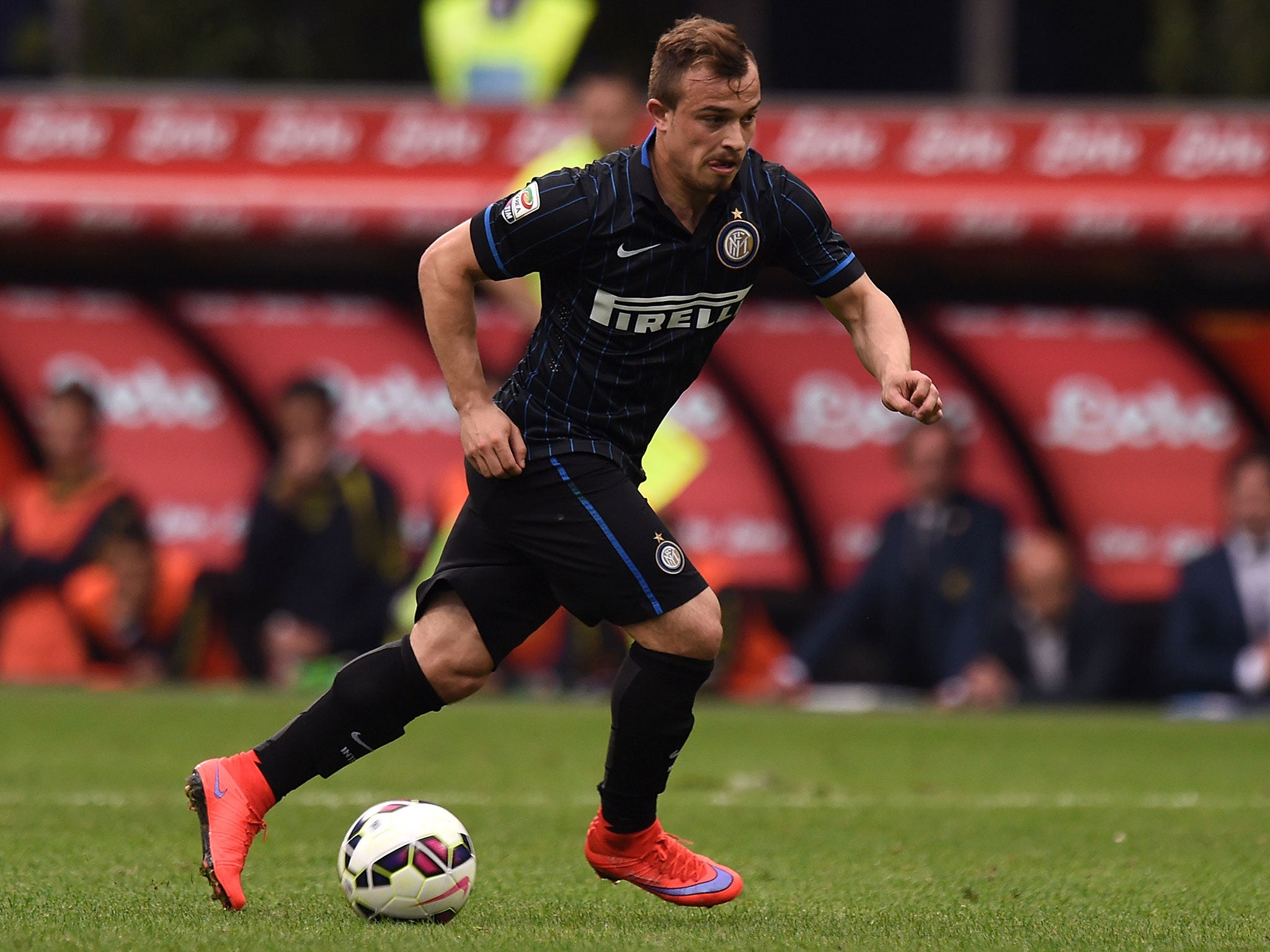 Inter Milan winger Xherdan Shaqiri