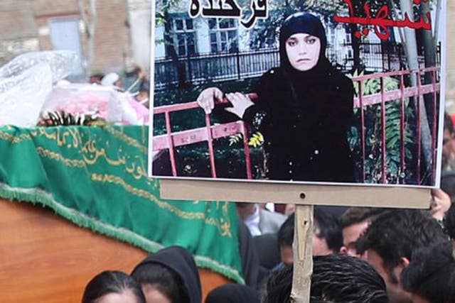 Farkhunda Malikzada was killed after being falsely accused of burning a Koran