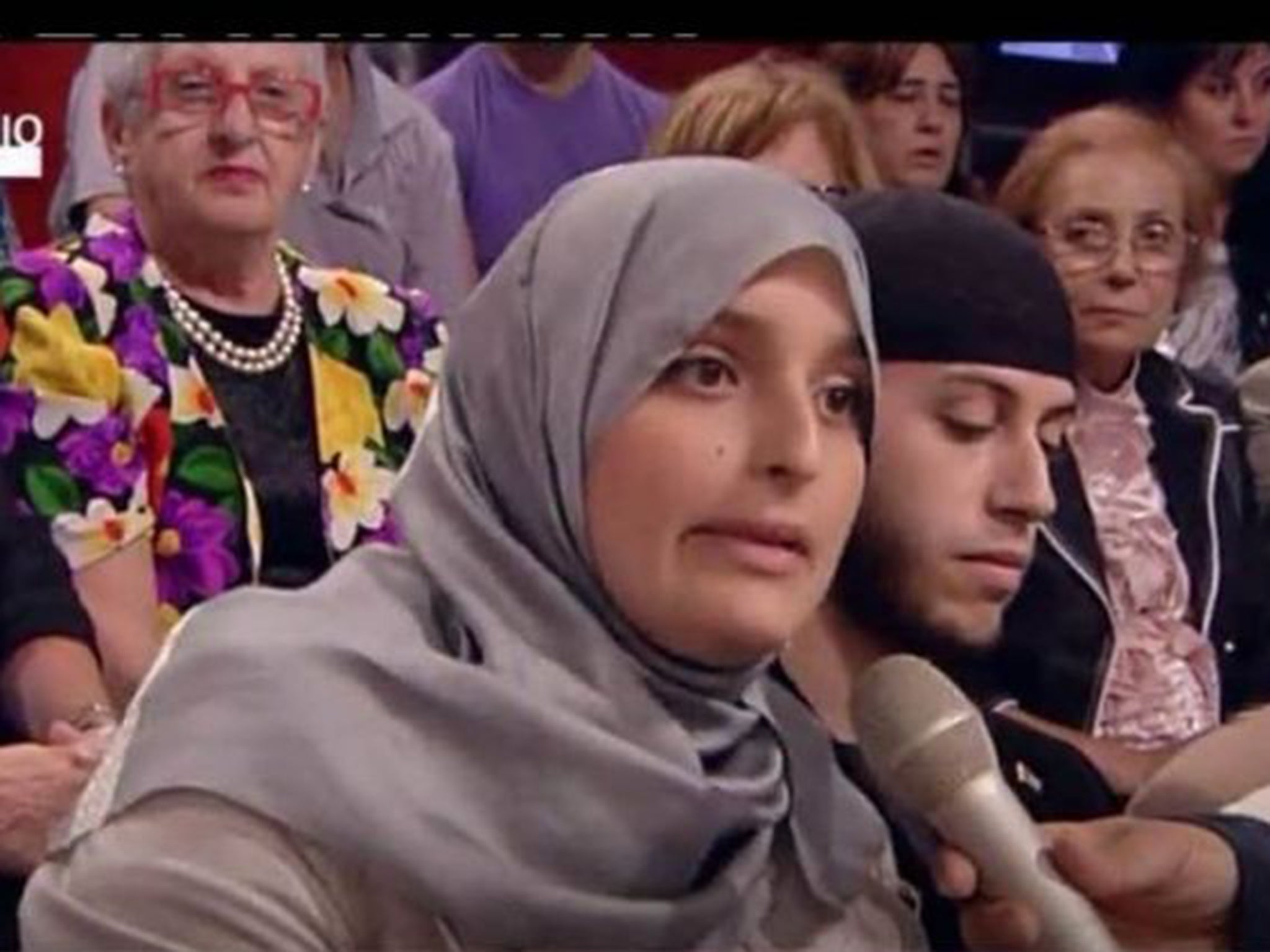 The former Maria Giulia Sergio, now Fatima Az Zahra, talking about her conversion to Islam