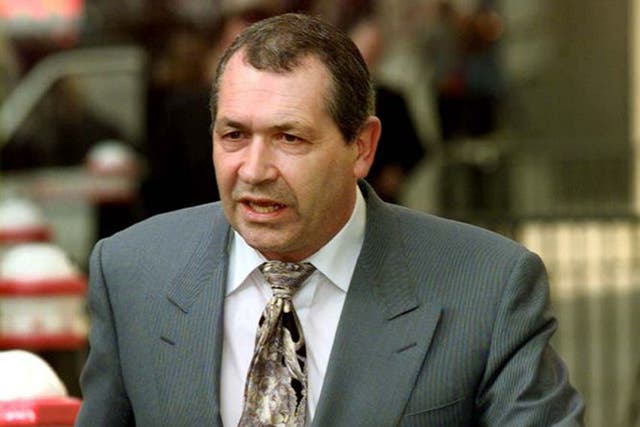 John ‘Goldfinger’ Palmer (pictured in 2001) was shot dead at his secluded home  in Brentwood, Essex 