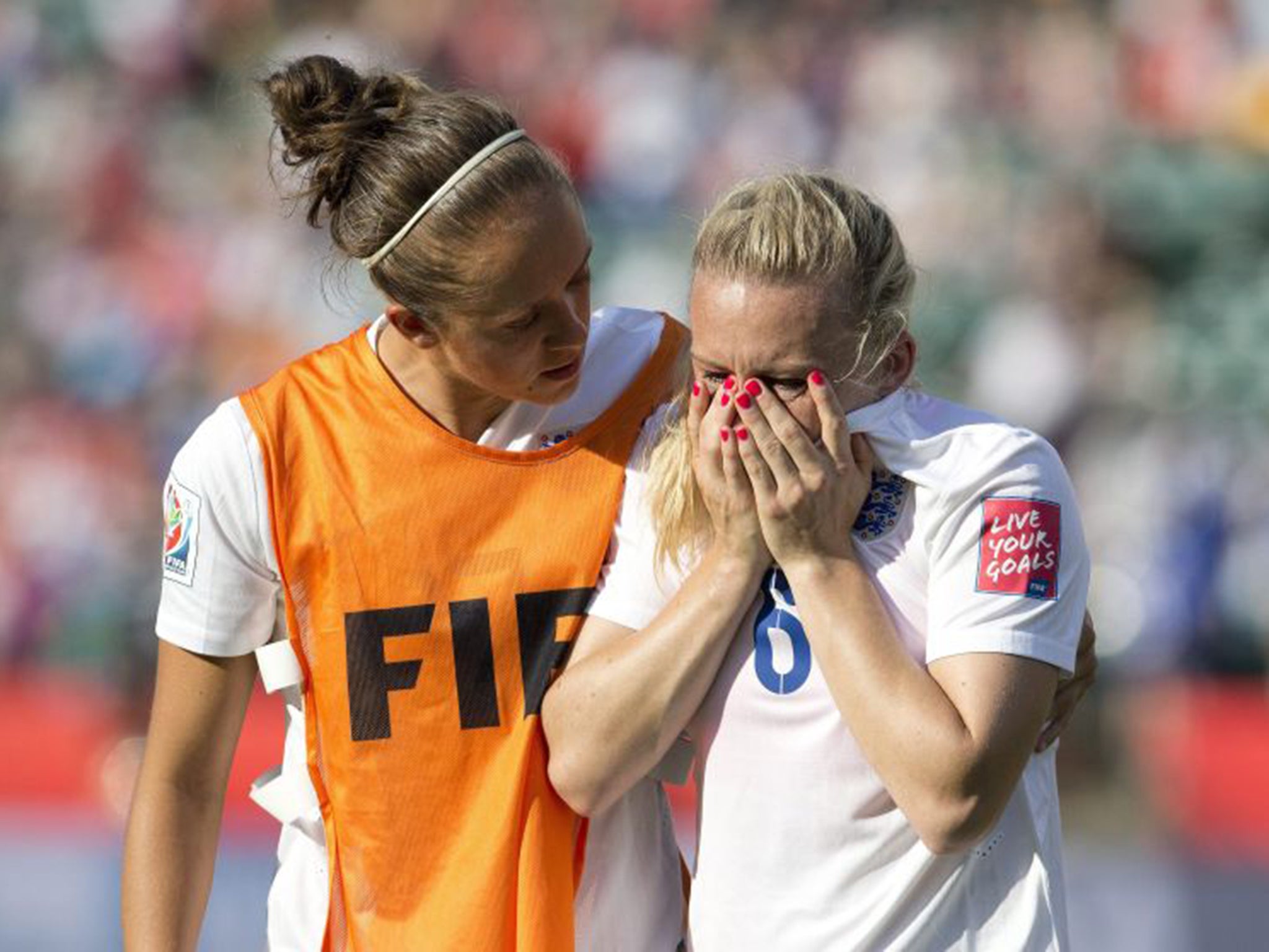 England endured their third tear-jerker of a semi-final on Wednesday night when Laura Bassett suffered her own-goal heartache
