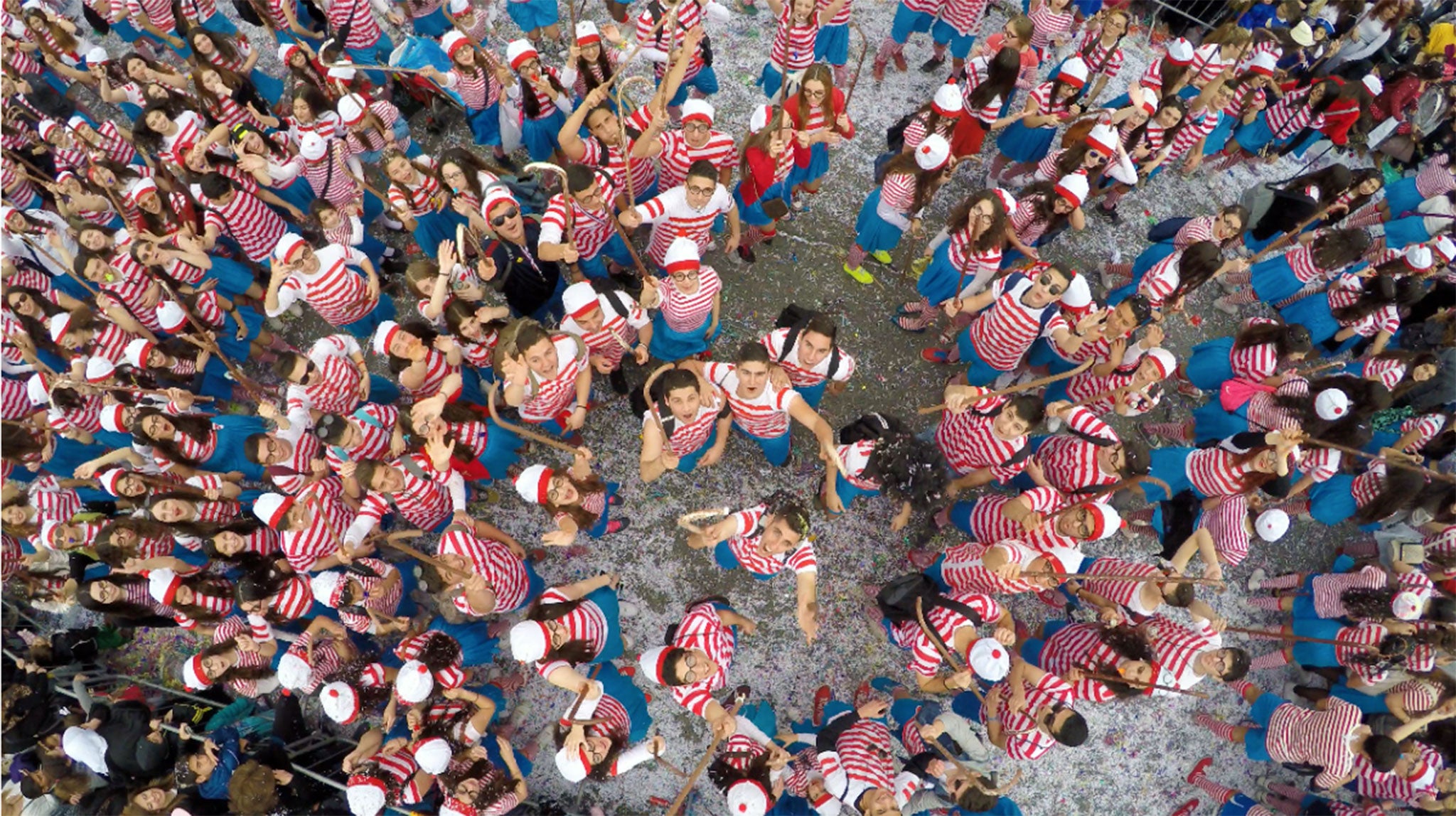 1st Prize Winner – Category Dronies: Where’s Wally, Limassol Carnaval, Cyprus by FlyovermediaCy