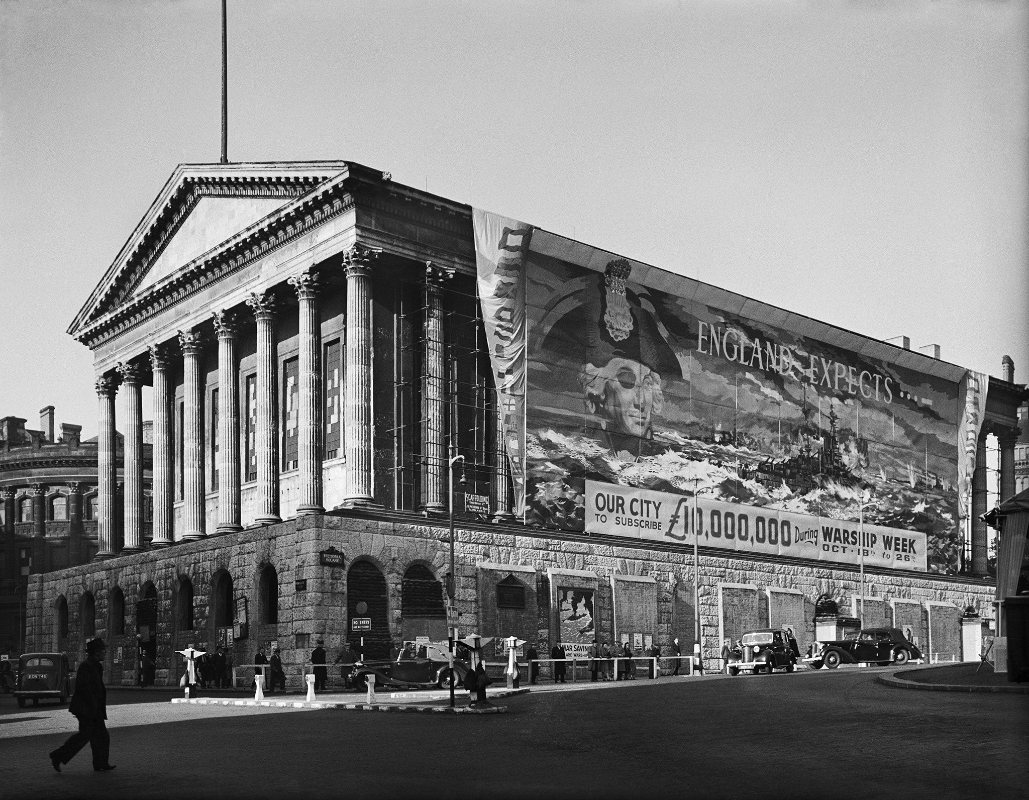 Birmingham Town Hall, Victoria Square, Birmingham 1941