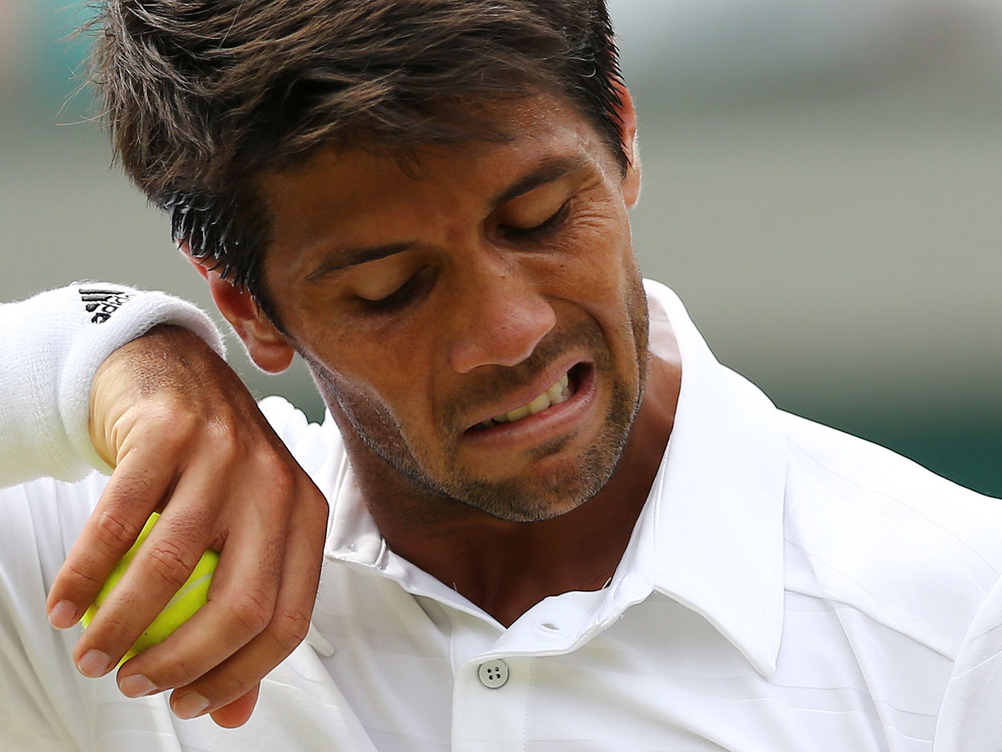 Verdasco struggled to cope with Wawrinka as he slumped to defeat