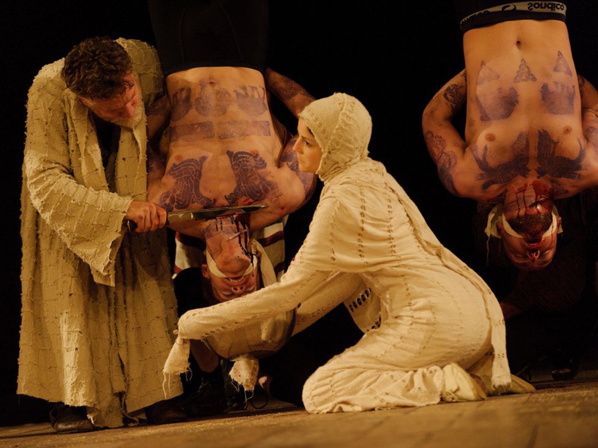 Audience members fainted during ‘Titus Andronicus’ at The Globe in 2014