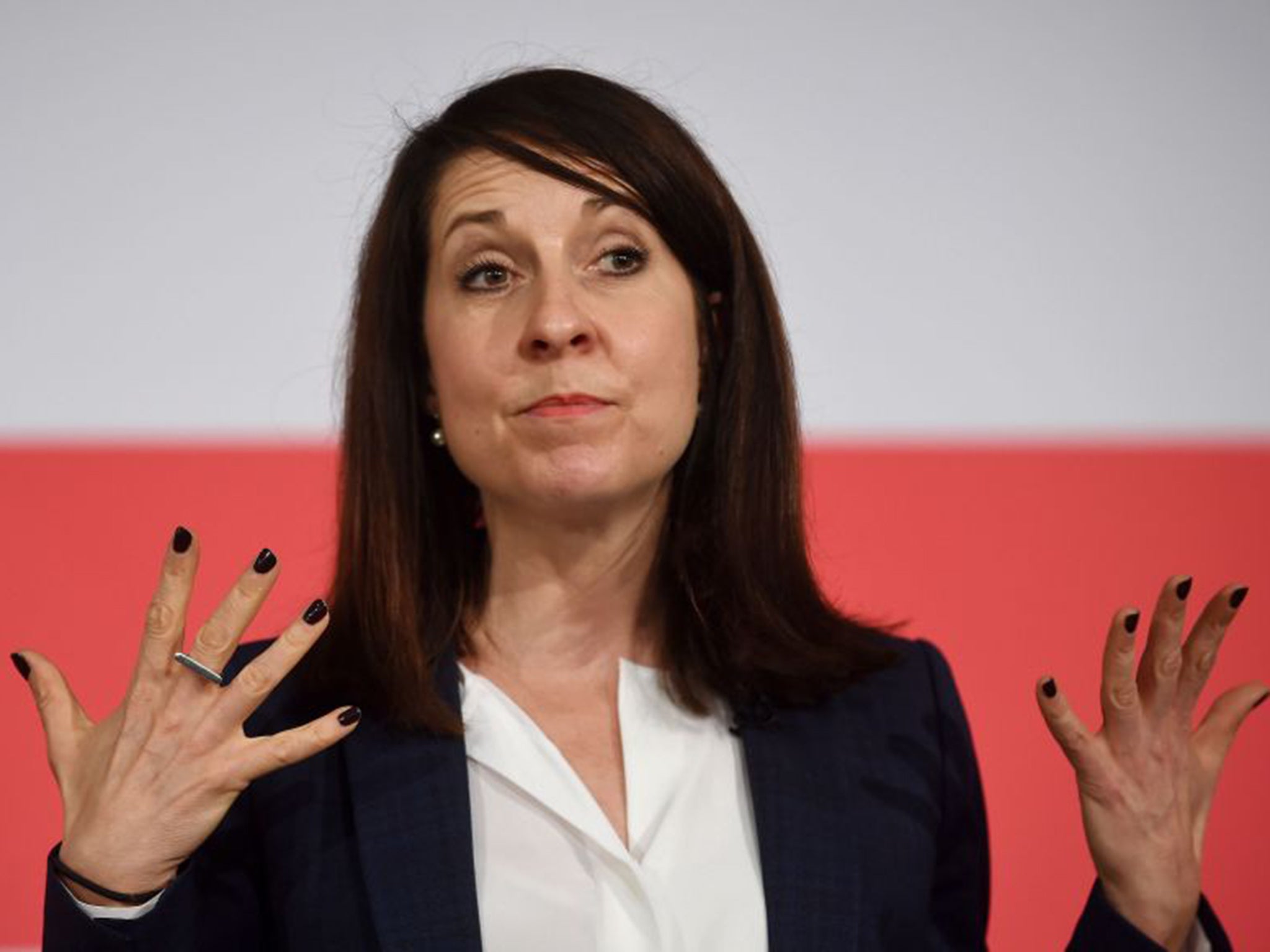 Liz Kendall faces opposition from many within the Labour Party to ‘English votes for English laws’