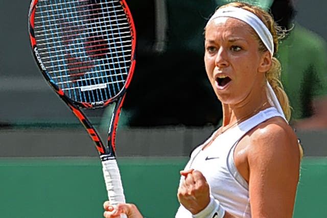 Sabine Lisicki was like a wild horse when she joined my IMG academy at the age of 14