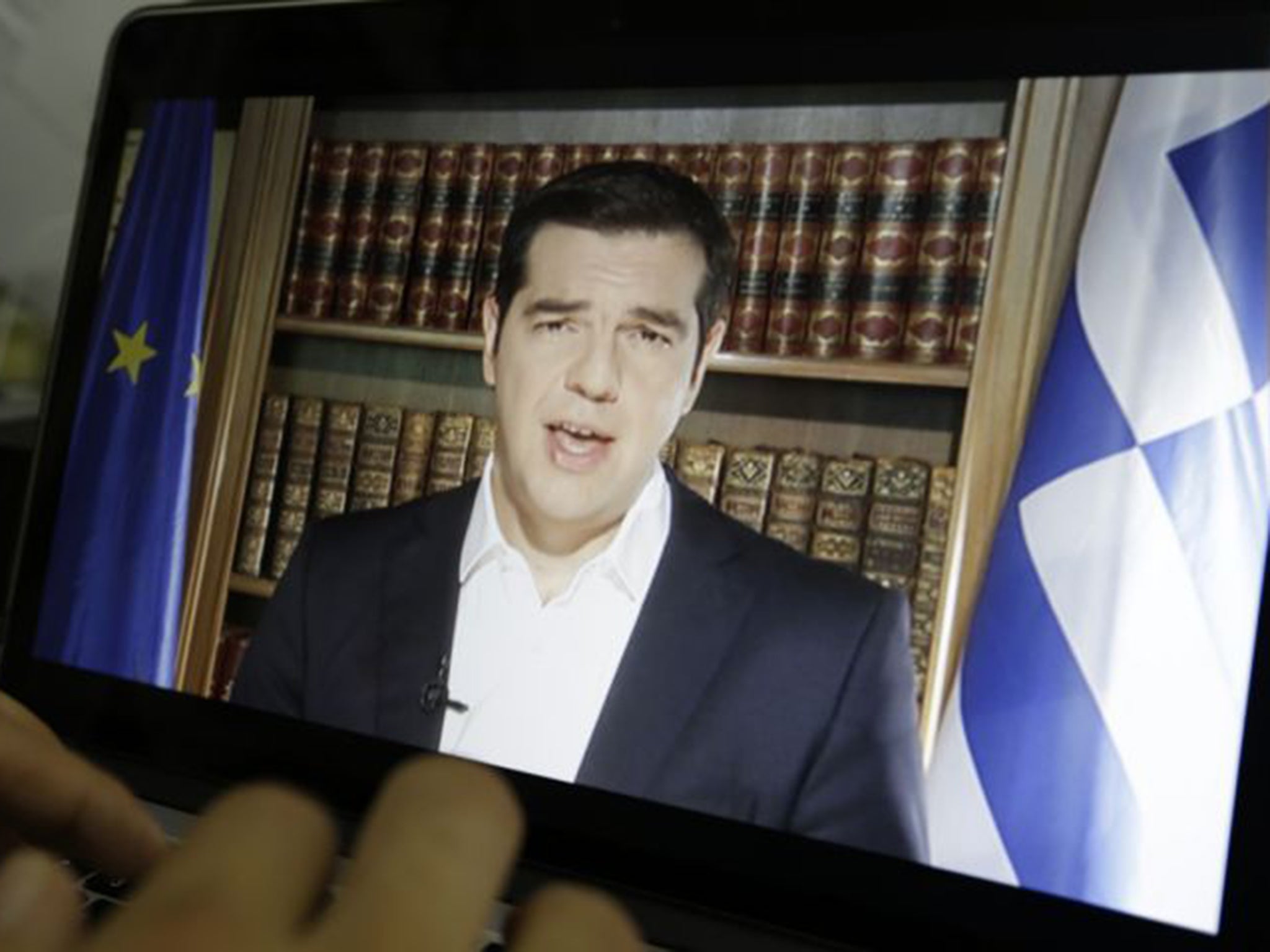 Greece’s Prime Minister Alexis Tsipras gave a televised address to the nation ahead of the vote