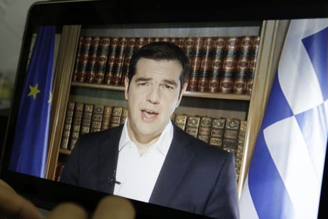 Greece’s Prime Minister Alexis Tsipras gave a televised address to the nation on Friday. He has called on voters to reject creditors’ proposals for more austerity in return for rescue loans