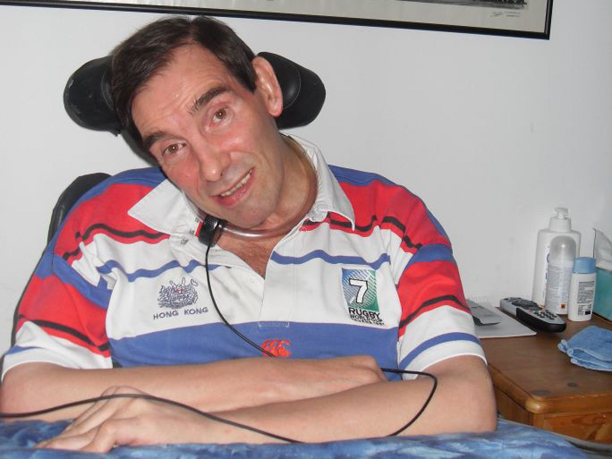 Tony Nicklinson had locked-in syndrome