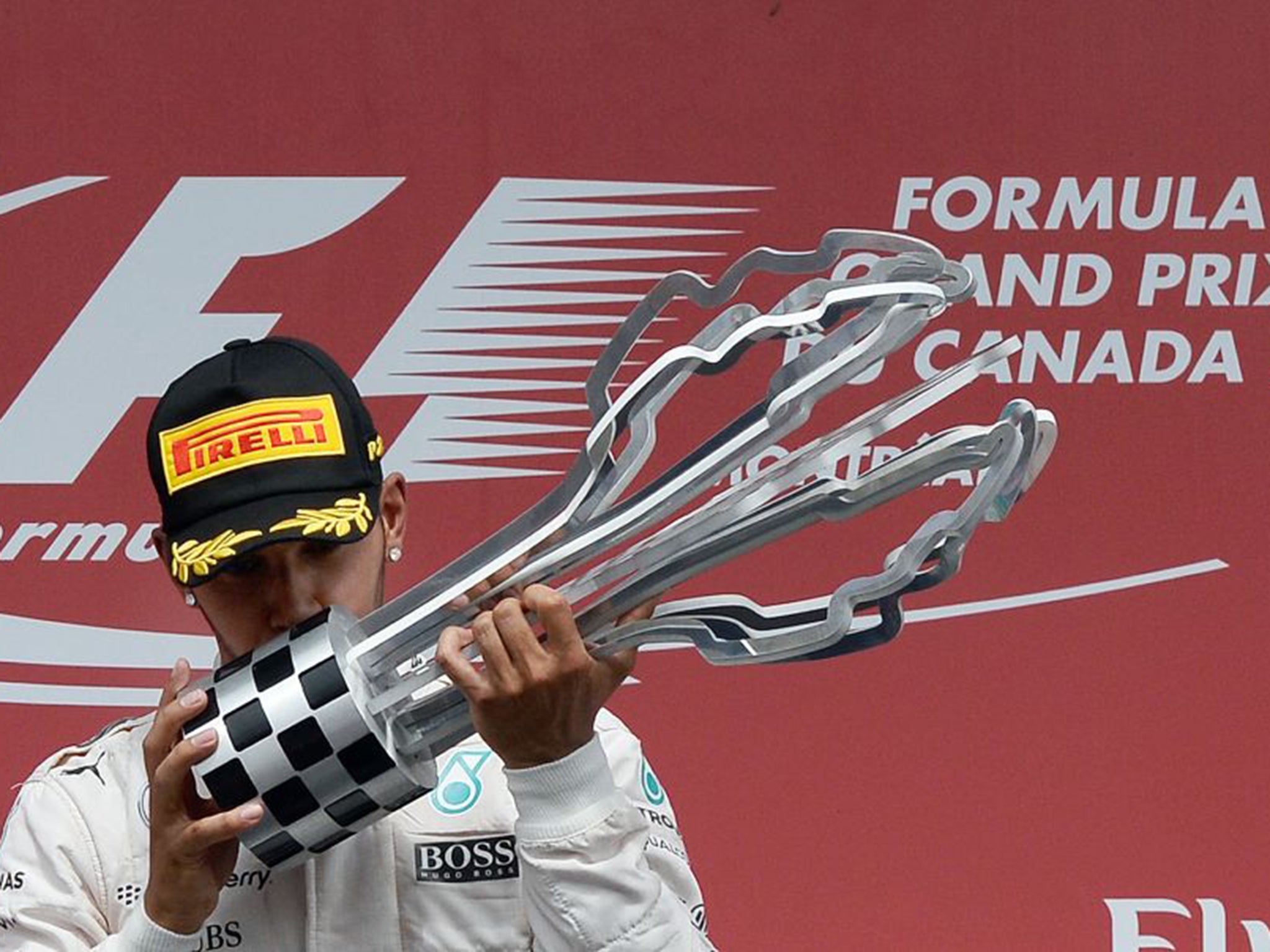 Lewis Hamilton is fed up with the poor standard of trophies in