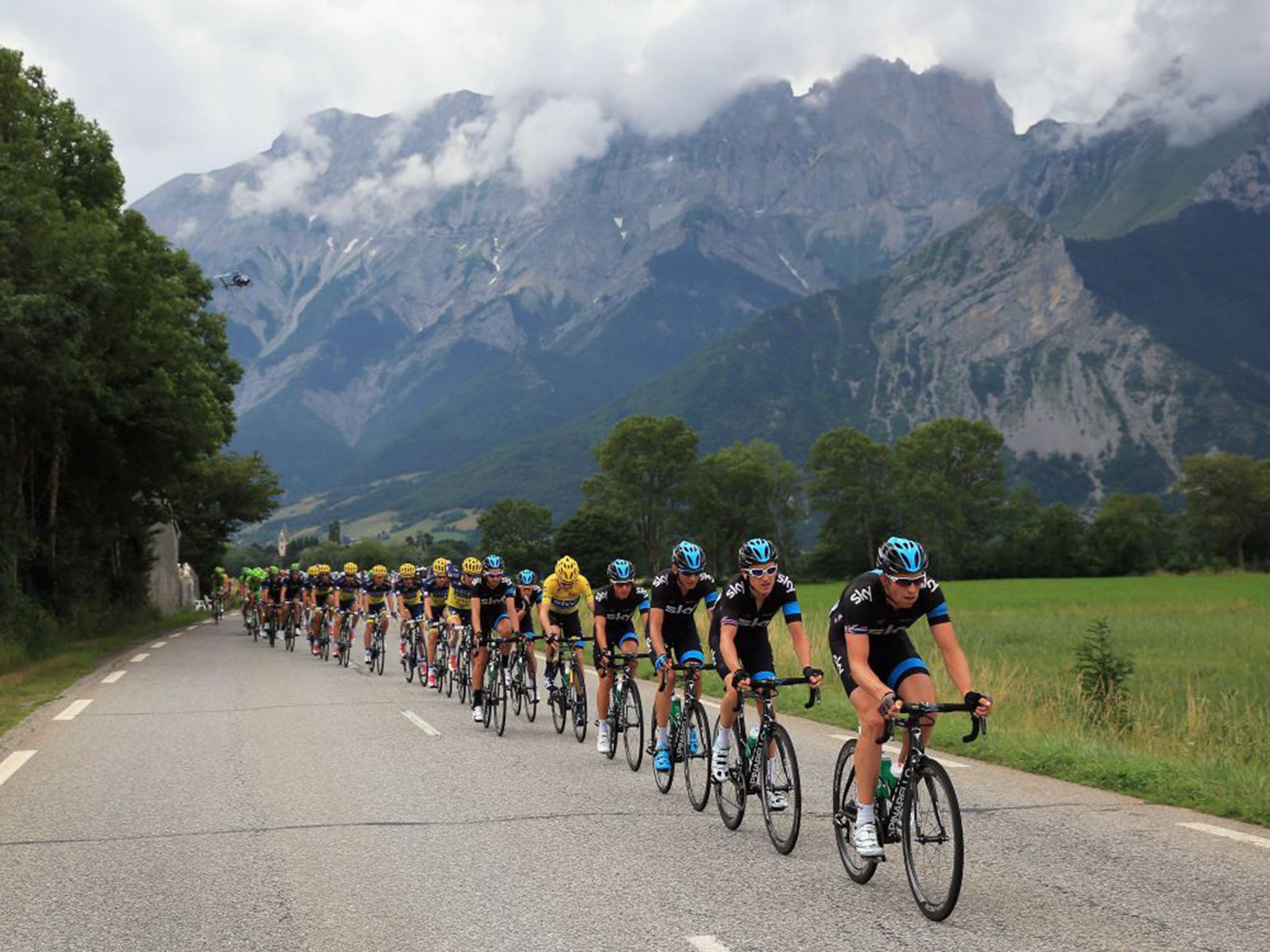 Chris Froome and Sky have done their utmost to minimise the risks in the first week. The Briton is surrounded in the Tour by a phalanx of Sky’s Classics experts.