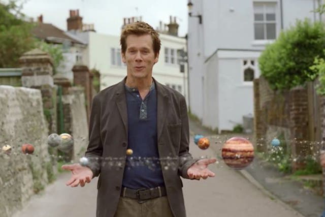 EE brand ambassador Kevin Bacon. The network is being taken over by BT