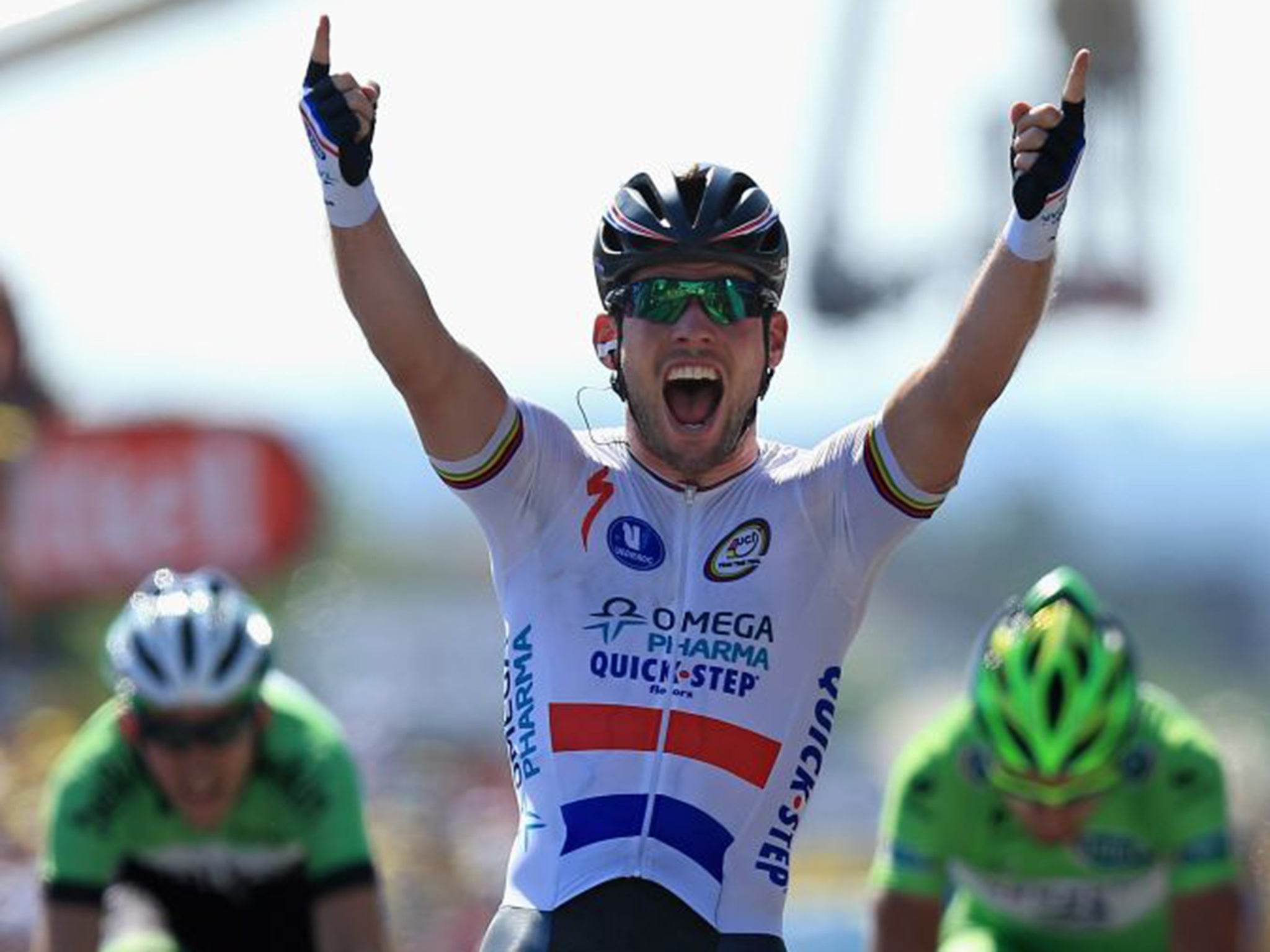 Mark Cavendish adds to his haul of stage wins in 2013, his last proper Tour before last year’s early exit