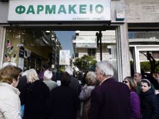 Greece faces food and medicine 'shortages'