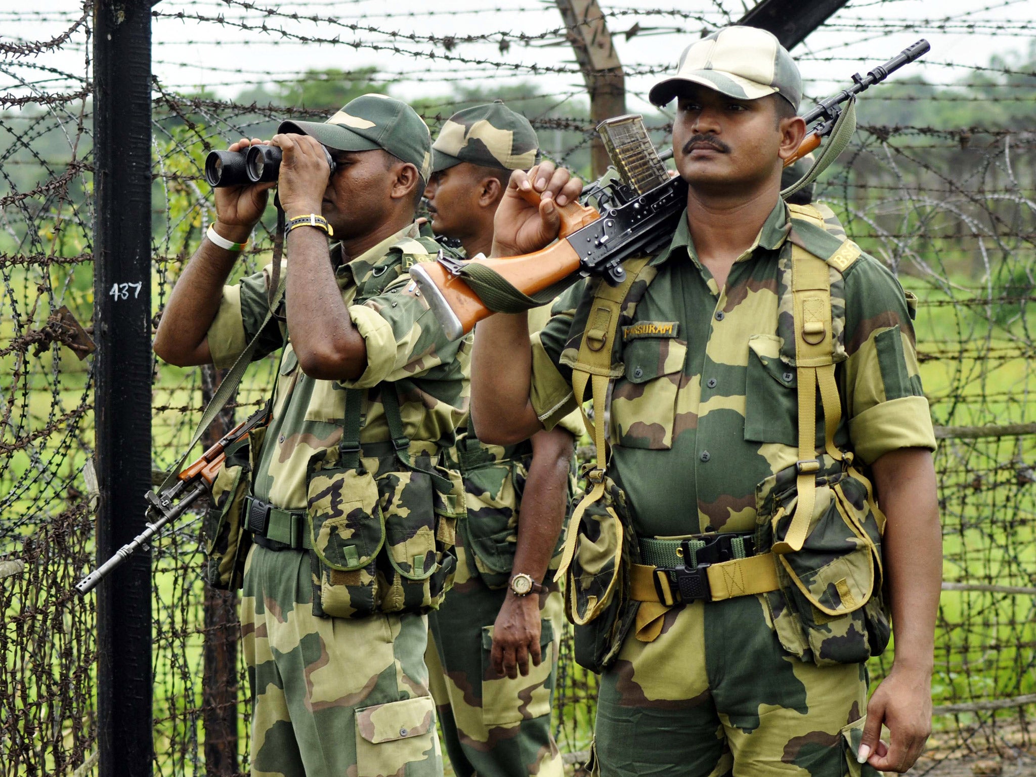 India has 30,000 security force personnel deployed along the border with Bangladesh