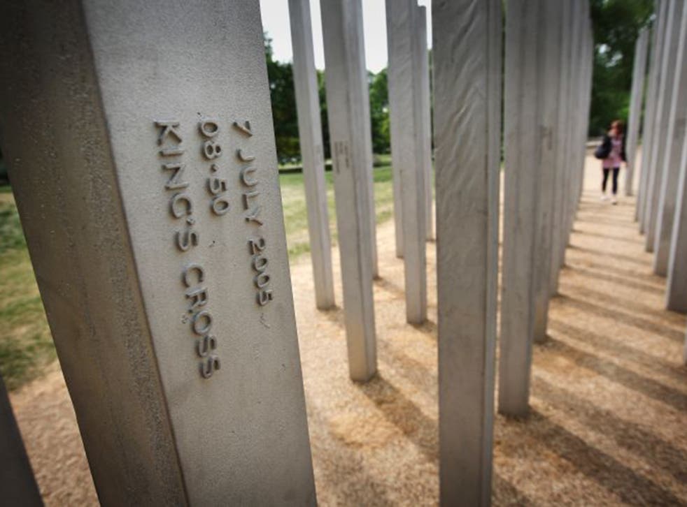 Hyde Park’s memorial to the 2005 London 7/7 bomb victims 