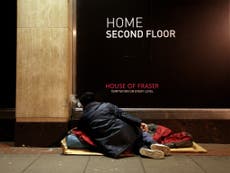The Government's housing benefit cuts will increase homelessness, says